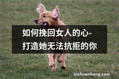 如何挽回女人的心-打造她无法抗拒的你