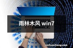 雨林木风 win7