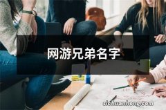 网游兄弟名字