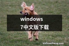 windows7中文版下载