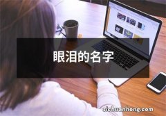 眼泪的名字