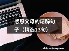 精选13句 感恩父母的精辟句子