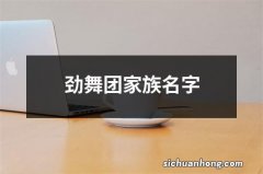 劲舞团家族名字