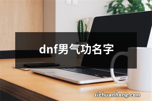 dnf男气功名字