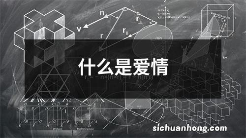 什么是爱情