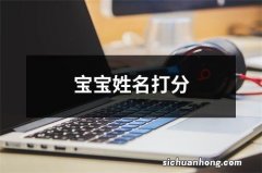 宝宝姓名打分