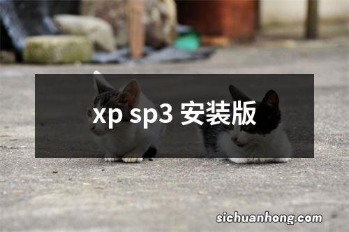 xp sp3 安装版