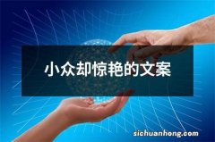 小众却惊艳的文案