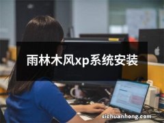 雨林木风xp系统安装