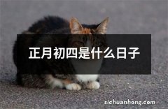 正月初四是什么日子