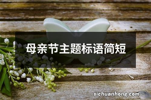 母亲节主题标语简短