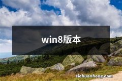 win8版本