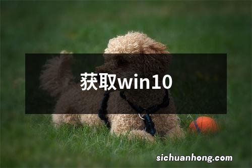 获取win10