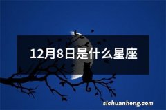 12月8日是什么星座