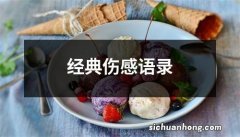 经典伤感语录