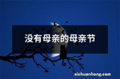 没有母亲的母亲节