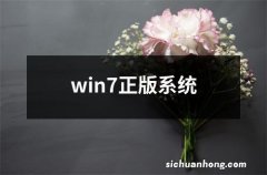 win7正版系统