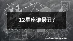 12星座谁最丑?