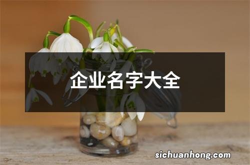 企业名字大全