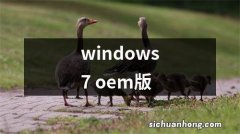 windows7 oem版