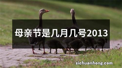 母亲节是几月几号2013