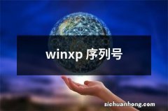 winxp 序列号