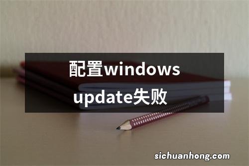 配置windows update失败