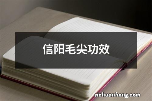 信阳毛尖功效