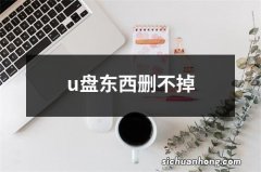 u盘东西删不掉