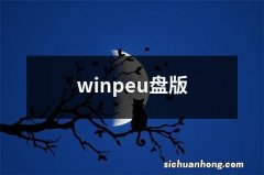 winpeu盘版