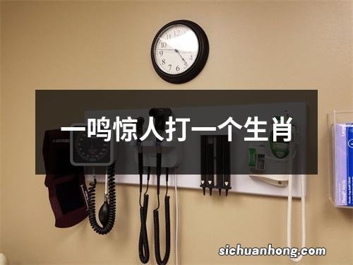 一鸣惊人打一个生肖