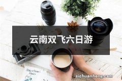 云南双飞六日游