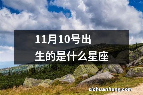 11月10号出生的是什么星座