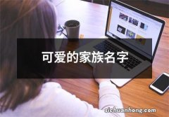 可爱的家族名字