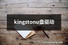 kingstonu盘驱动