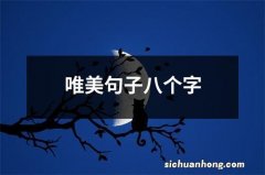 唯美句子八个字