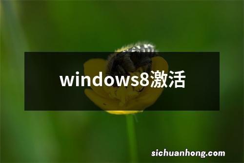 windows8激活