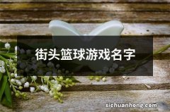 街头篮球游戏名字