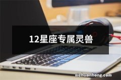 12星座专属灵兽