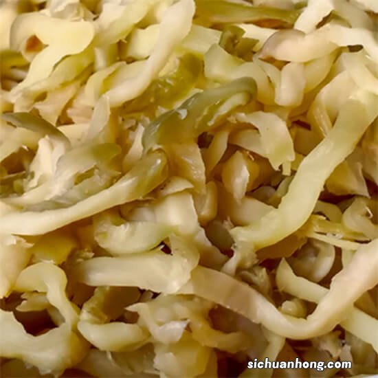 晒干法咸菜的制作方法