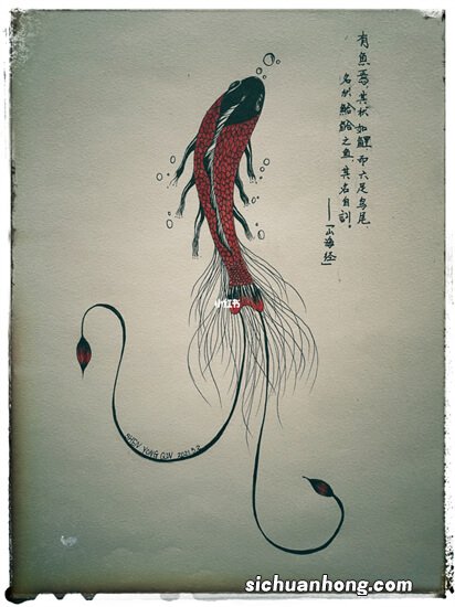 神话中十大神鱼 赢鱼上榜，第二是鱼和龙的结合体