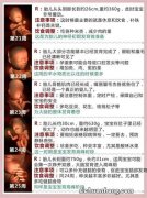 怀孕后怎么吃？精确到孕期每周，顿顿都给胎儿最全的营养