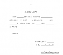 虚开收入证明带来的风险