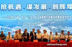 悦桂公司与广西龙源风电公司、广西镜阵光电公司签订合作框架协议