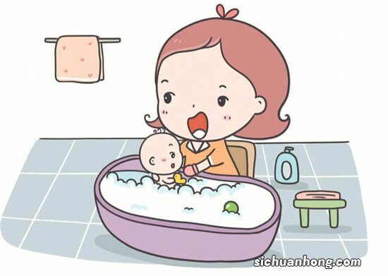 秋季温差大,给宝宝洗澡,家长要格外注意,7种情况下不能洗澡