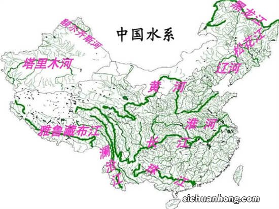 中国最长的十大河流，怒江上榜，第一是世界水能第一大河