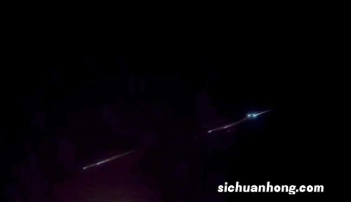 北京、辽宁夜空清晨出现不明发光体，目击者：又大又亮