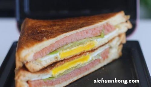 美味营养的三明治早饭，只需3分钟就可以搞定