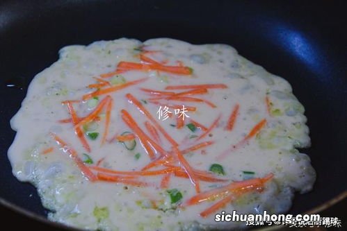 推荐早饭：【菠菜蒜汁饼】