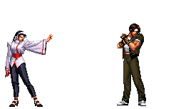 《拳皇》八竿子打不到的特殊互动,夏尔米遇到美国队会扇耳光